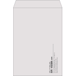 【既製品】角2(240x332mm)（〒枠なし）