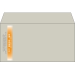 【既製品】洋長3(235x120mm)（〒枠なし）