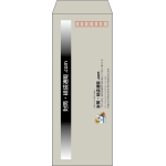 【既製品】長40(90x225mm)（〒枠あり）
