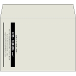 【既製品】洋2(162x114mm)（〒枠なし）