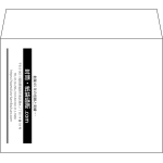 【既製品】洋2(162x114mm)（〒枠なし）