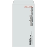 【既製品】長3(120x235mm)（〒枠あり）