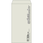 【既製品】長3(120x235mm)（〒枠なし）