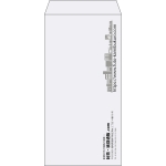【既製品】長3(120x235mm)（〒枠なし）