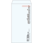 【既製品】長3(120x235mm)（〒枠あり）