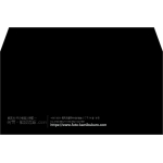 【既製品】洋長3(235x120mm)（〒枠なし）