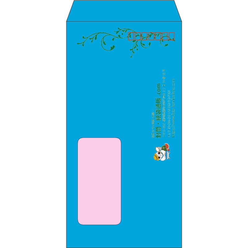 【既製品】長3窓付き(120x235mm)（〒枠あり）