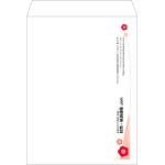 【既製品】角0(287x382mm)（〒枠なし）