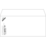 【既製品】洋4(235x105mm)（〒枠なし）