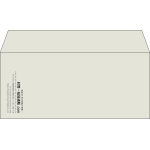 【既製品】洋4(235x105mm)（〒枠なし）