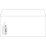 【既製品】洋4(235x105mm)（〒枠なし）
