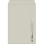 【既製品】角1(270x382mm)（〒枠なし）
