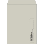 【既製品】角0(287x382mm)（〒枠なし）