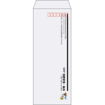 【既製品】長40(90x225mm)（〒枠あり）