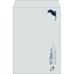 【既製品】角2(240x332mm)（〒枠なし）