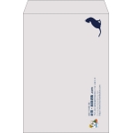【既製品】角2(240x332mm)（〒枠なし）