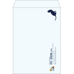 【既製品】角2(240x332mm)（〒枠なし）