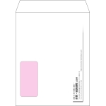 【オリジナル封筒】角5窓付き(190x240mm)（〒枠なし）