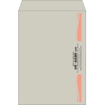 【既製品】角2(240x332mm)（〒枠なし）