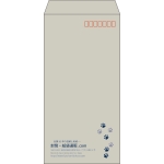 【既製品】長3(120x235mm)（〒枠あり）
