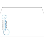 【既製品】洋長3(235x120mm)（〒枠なし）