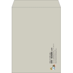 【既製品】角0(287x382mm)（〒枠なし）