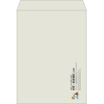 【既製品】角0(287x382mm)（〒枠なし）
