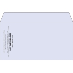 【既製品】洋長3(235x120mm)（〒枠なし）