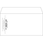 【既製品】洋長3(235x120mm)（〒枠なし）
