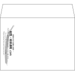 【既製品】洋2(162x114mm)（〒枠なし）