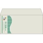 【既製品】洋4(235x105mm)（〒枠なし）