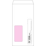 【既製品】長3窓付き(120x235mm)（〒枠なし）