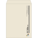 【既製品】角0(287x382mm)（〒枠なし）