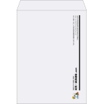 【既製品】角0(287x382mm)（〒枠なし）