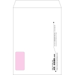 【オリジナル封筒】角2窓付き(240x332mm)（〒枠なし）