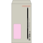 【既製品】長3窓付き(120x235mm)（〒枠あり）