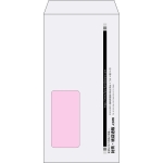 【既製品】長3窓付き(120x235mm)（〒枠なし）