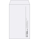 【既製品】角8(119x197mm)（〒枠なし）