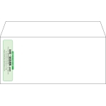 【既製品】洋4(235x105mm)（〒枠なし）