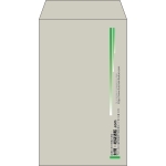 【既製品】角8(119x197mm)（〒枠なし）