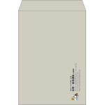 【既製品】角2(240x332mm)（〒枠なし）