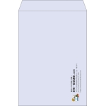 【既製品】角2(240x332mm)（〒枠なし）