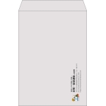 【既製品】角2(240x332mm)（〒枠なし）