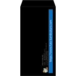 【既製品】長3(120x235mm)（〒枠なし）