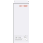 【既製品】長40(90x225mm)（〒枠あり）