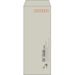 【既製品】長40(90x225mm)（〒枠あり）