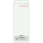 【既製品】長40(90x225mm)（〒枠あり）