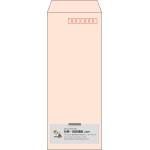 【既製品】長40(90x225mm)（〒枠あり）