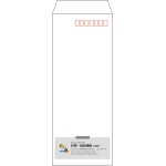 【既製品】長40(90x225mm)（〒枠なし）