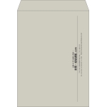 【既製品】角0(287x382mm)（〒枠なし）